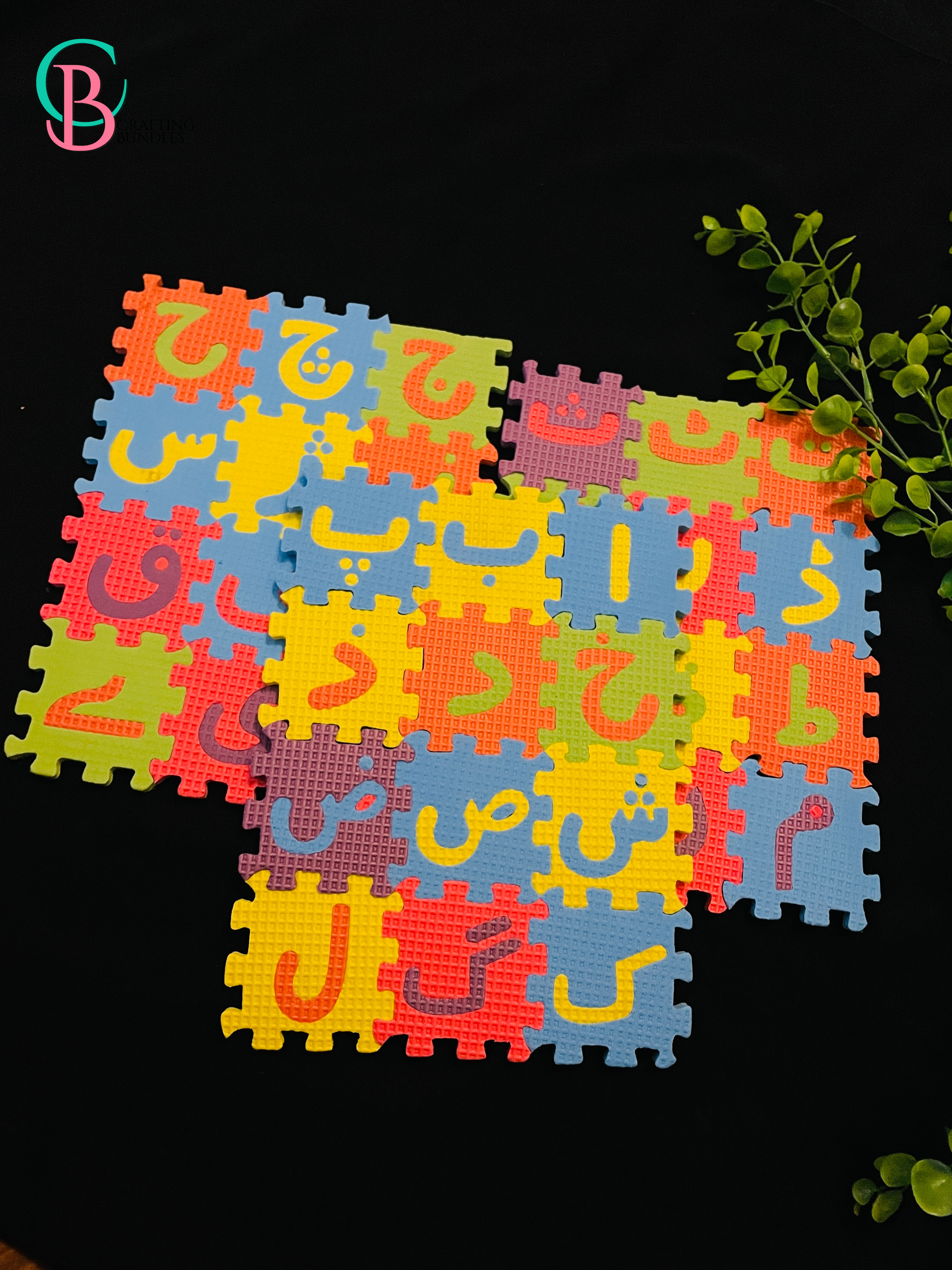 Foamic Alphabet, Number, Huroof