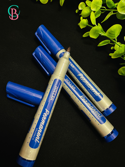 Permanent Marker Blue