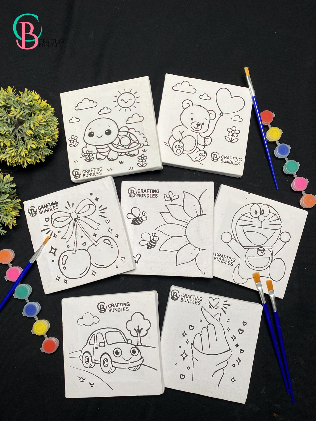DIY Printed Canvas For Kids