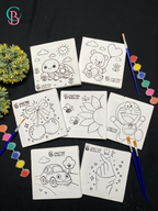 DIY Printed Canvas For Kids