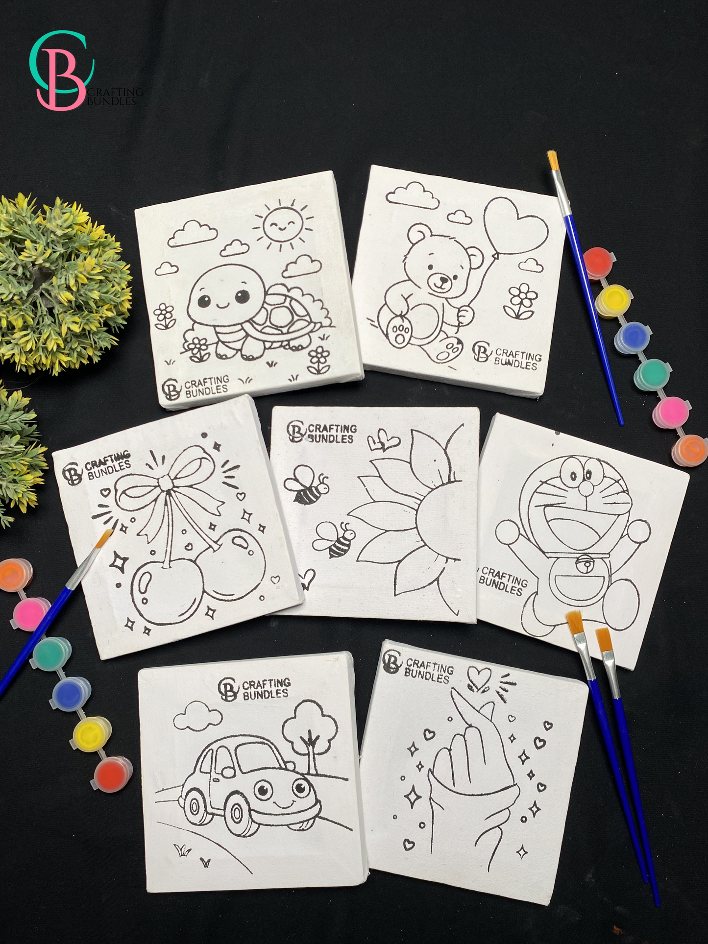 DIY Printed Canvas For Kids