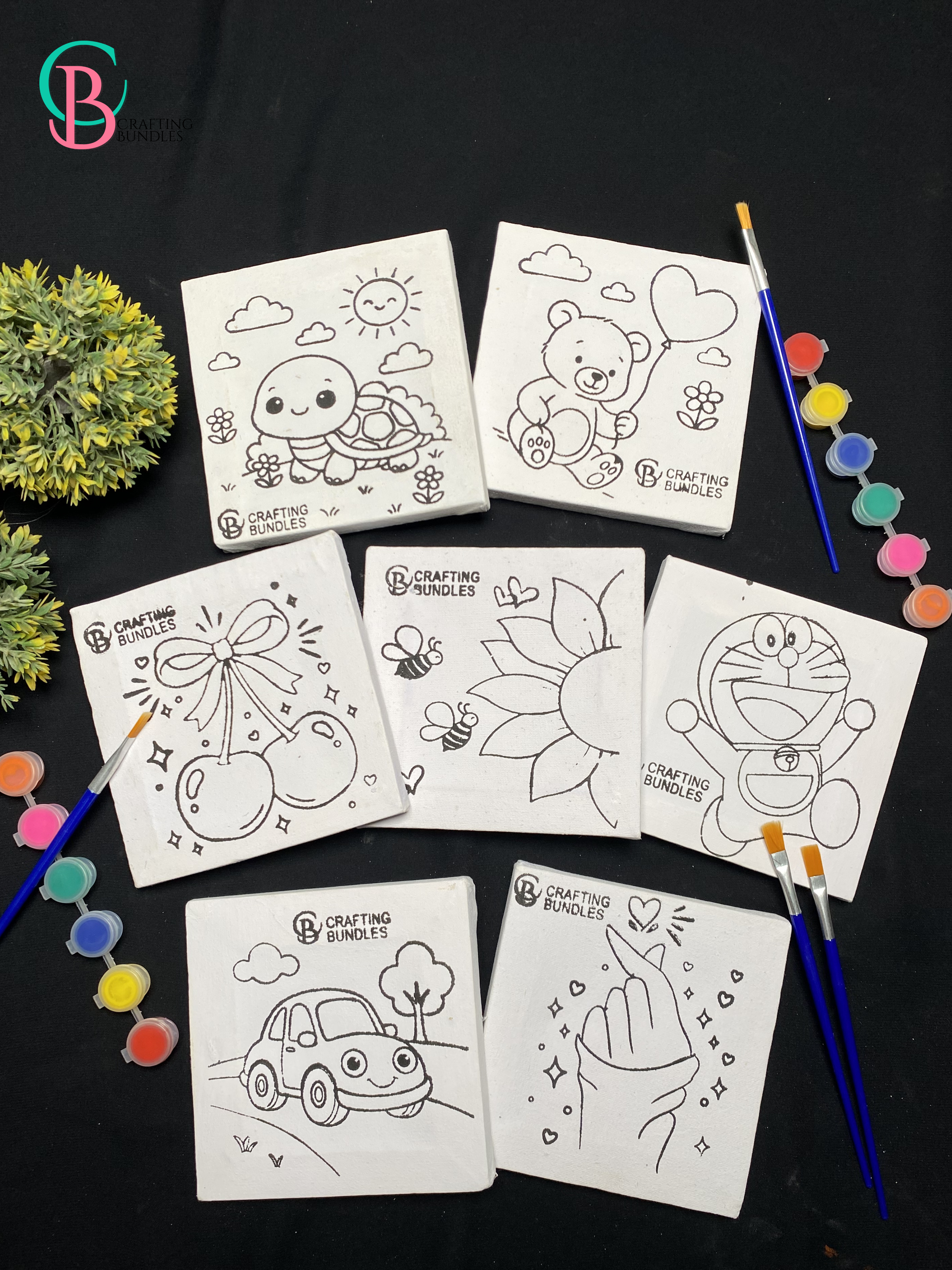 DIY Printed Canvas For Kids