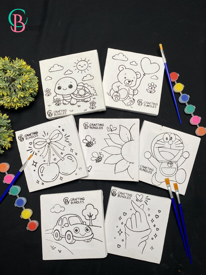 DIY Printed Canvas For Kids